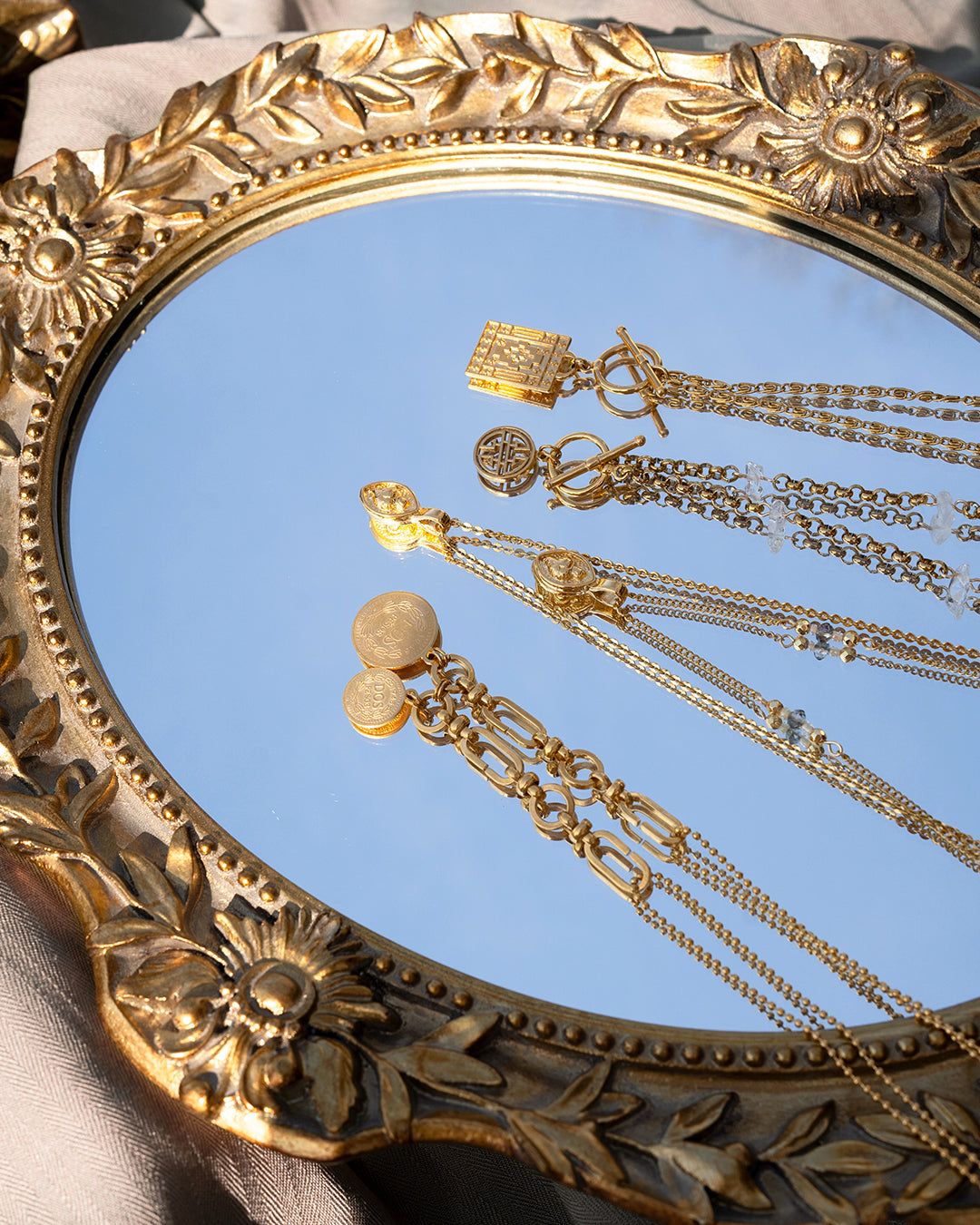 Damien Gold Necklace