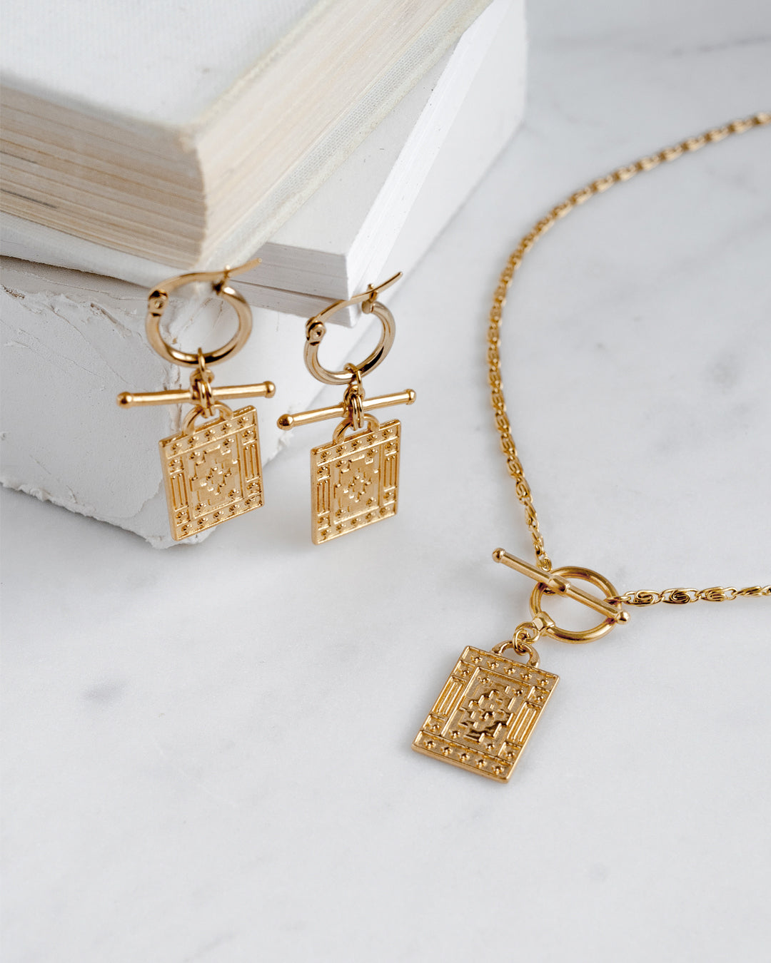 Damien Gold Necklace