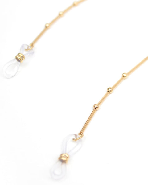 Wisdom | Gold Dainty Glasses Chain | wellDunn jewelry