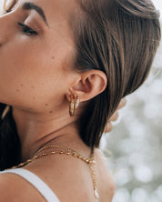 Cruz Gold Earrings