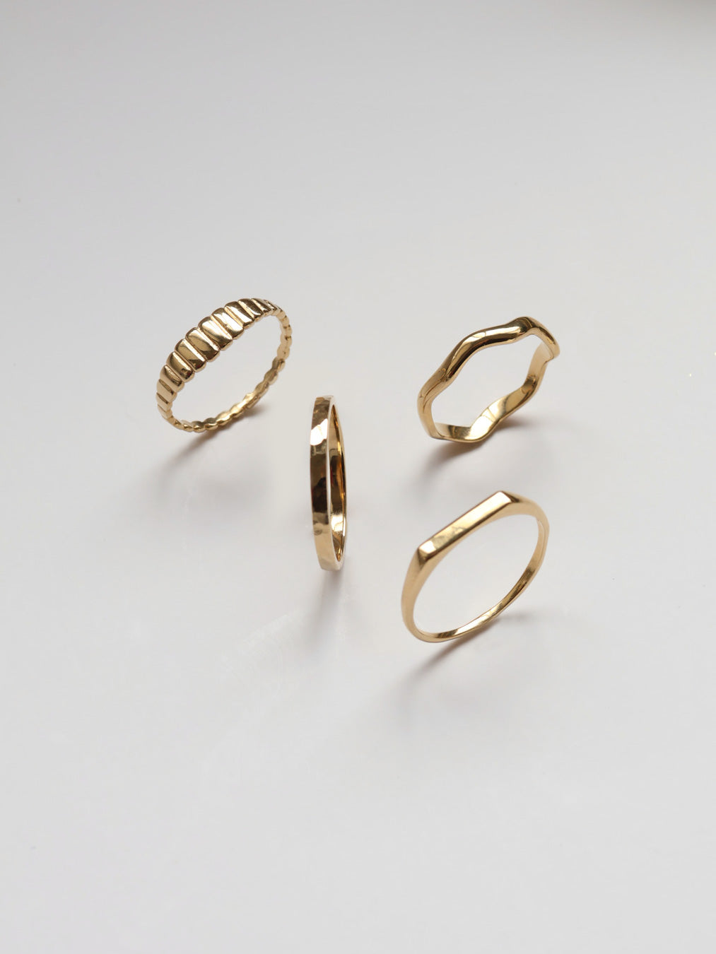 Fuso Solid Gold Ring