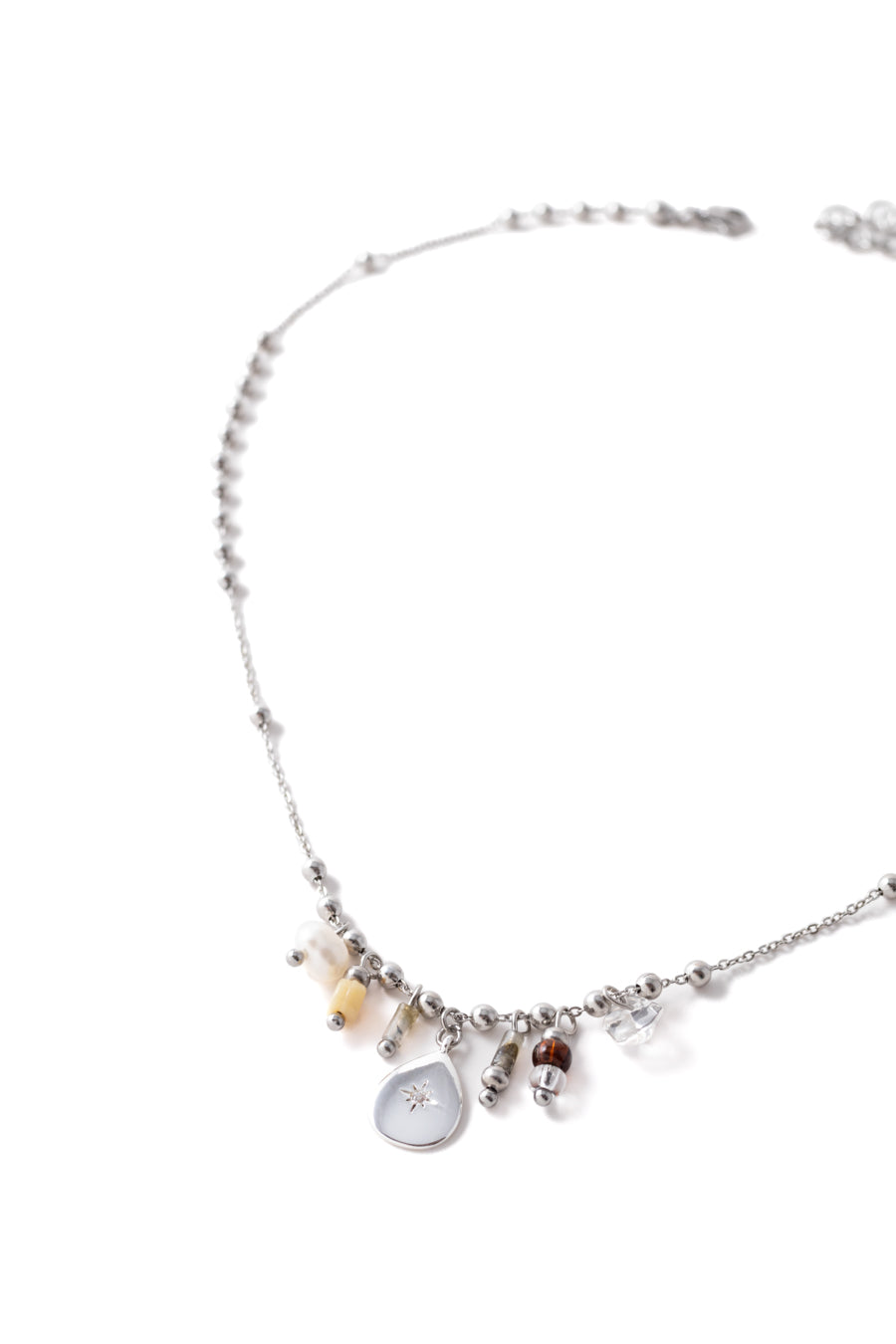 Elara Silver Necklace