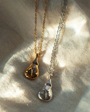 Embrace Silver Necklace