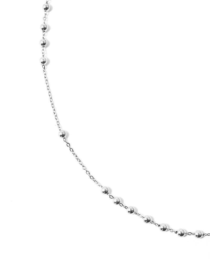 Altra | Silver Beaded Chain Necklace