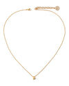 Flow | Gold Asymmetrical Woman Pendant Necklace