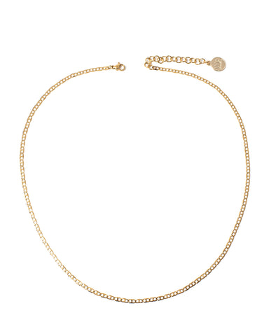 Nicole | Gold Baroque Pearl Long Necklace