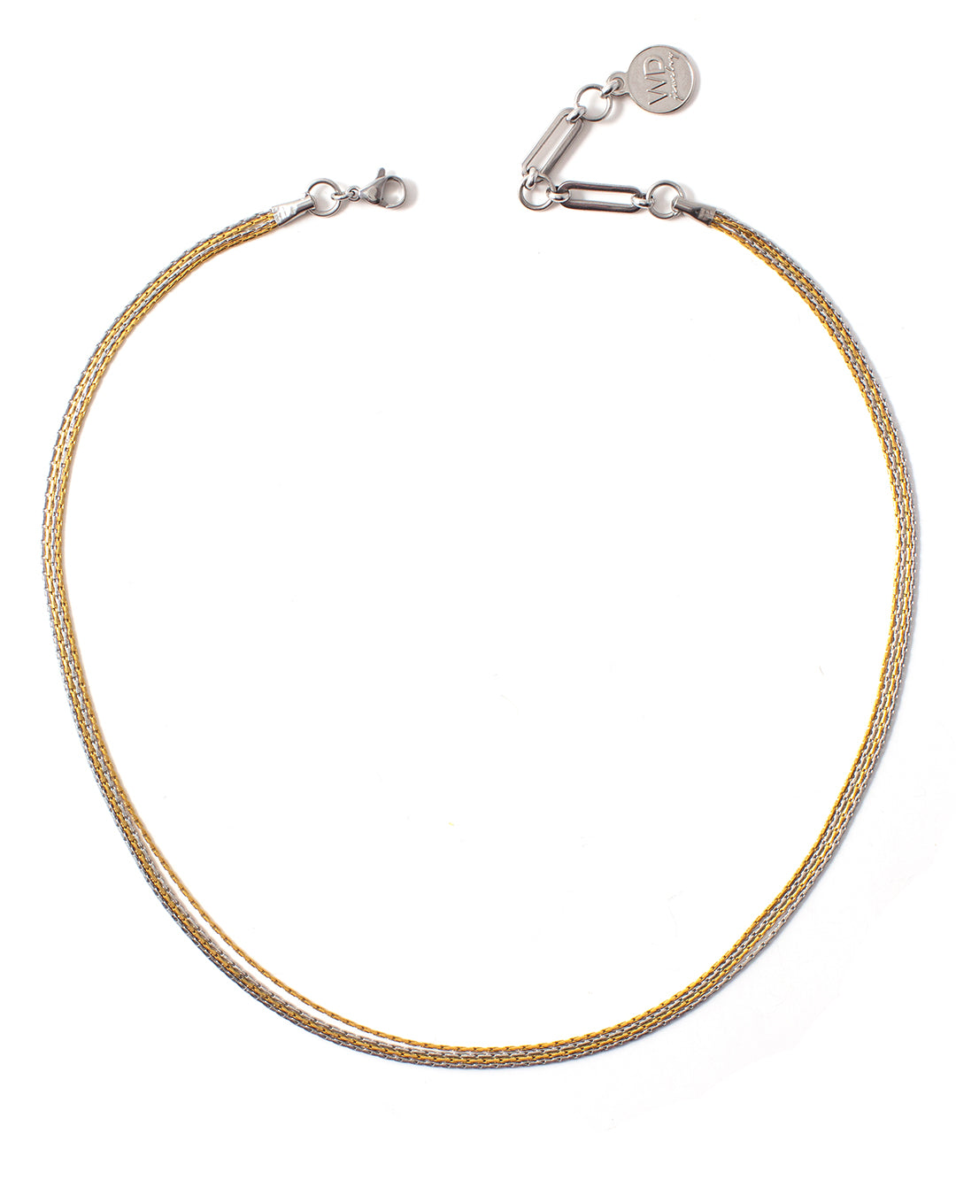Cadrin Two-Tone Necklace