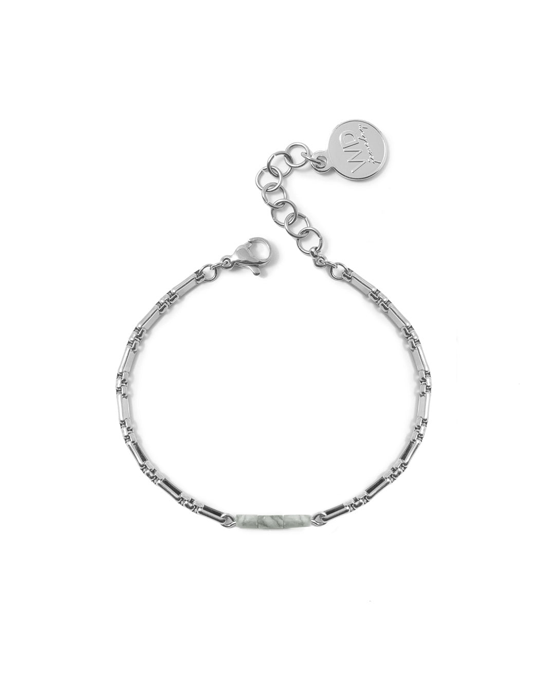 Column Silver Bracelet