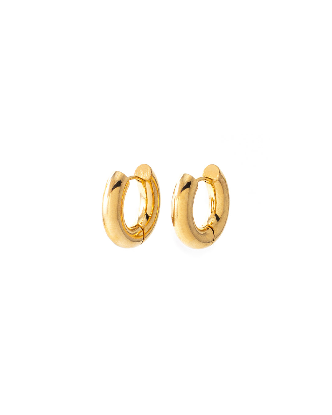 Hugues Gold Hoop Earrings