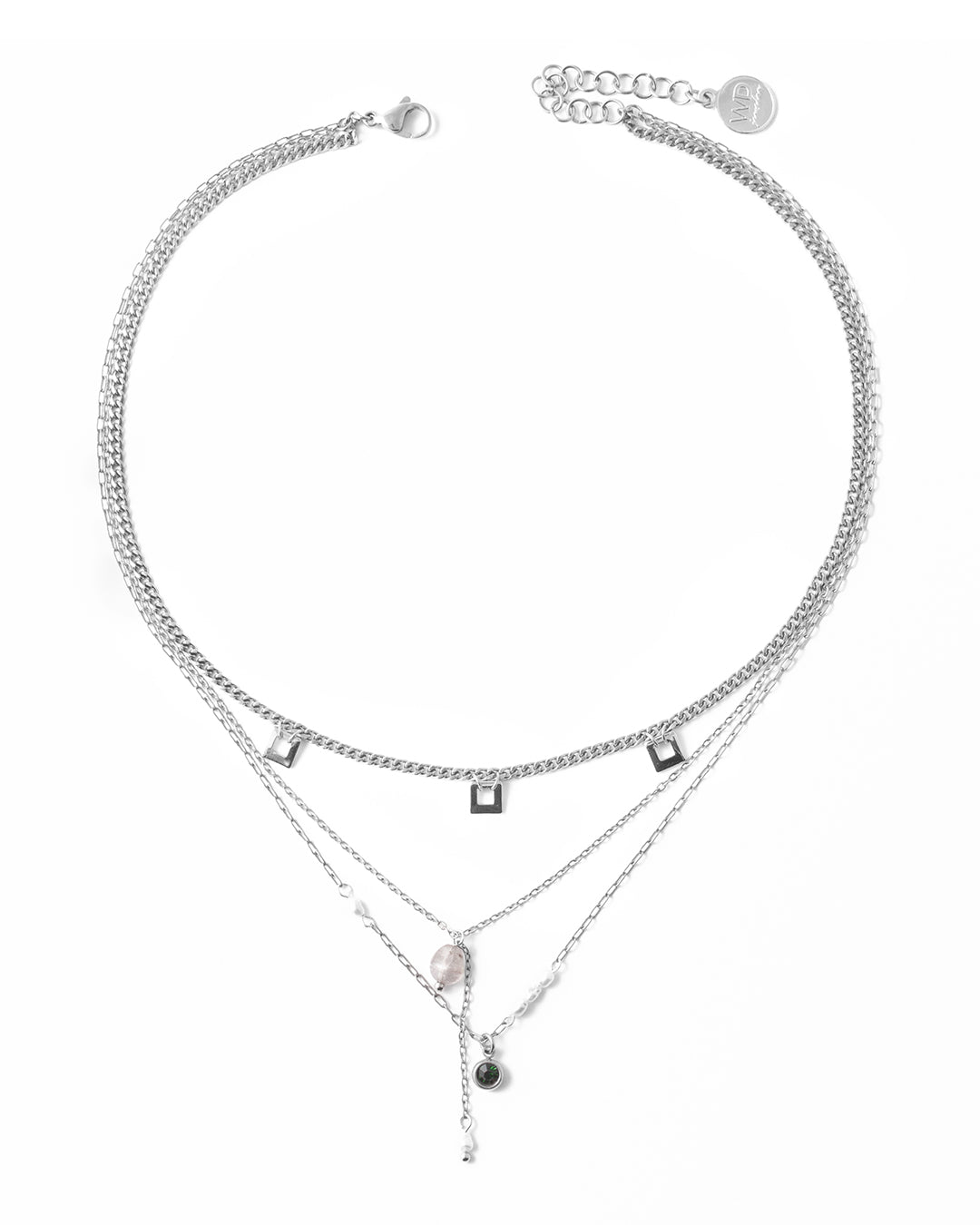 Muzo Silver Necklace