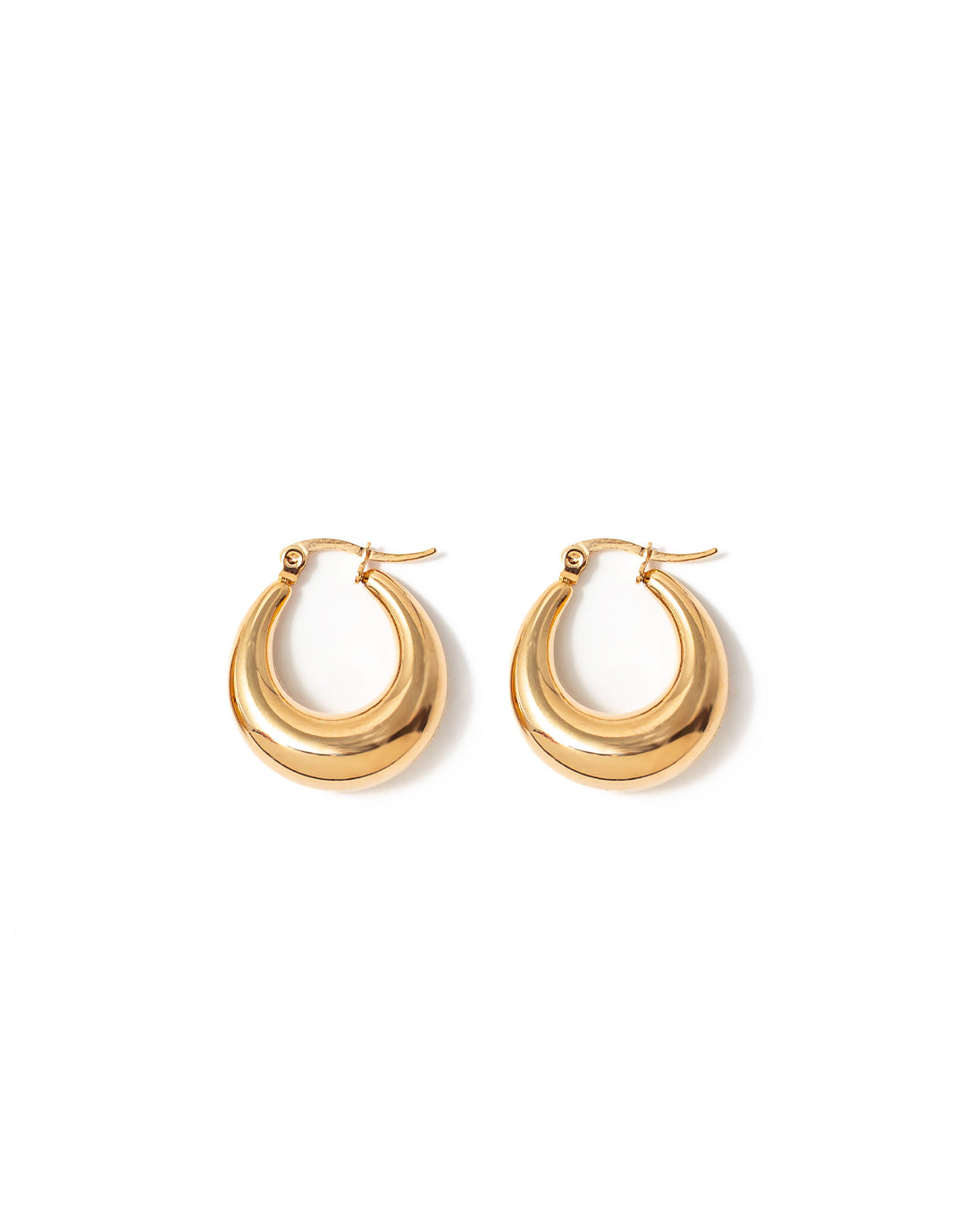 Oculus Gold Earrings