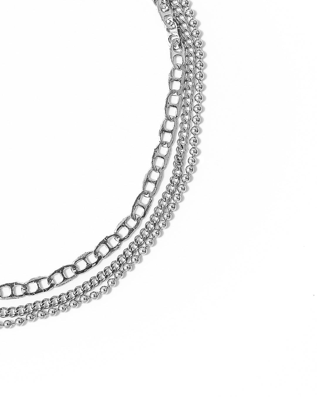 Terzo Silver Anklet