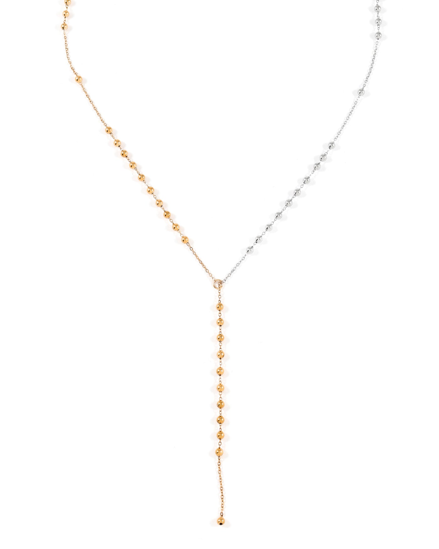 Twina Two-Tone Necklace