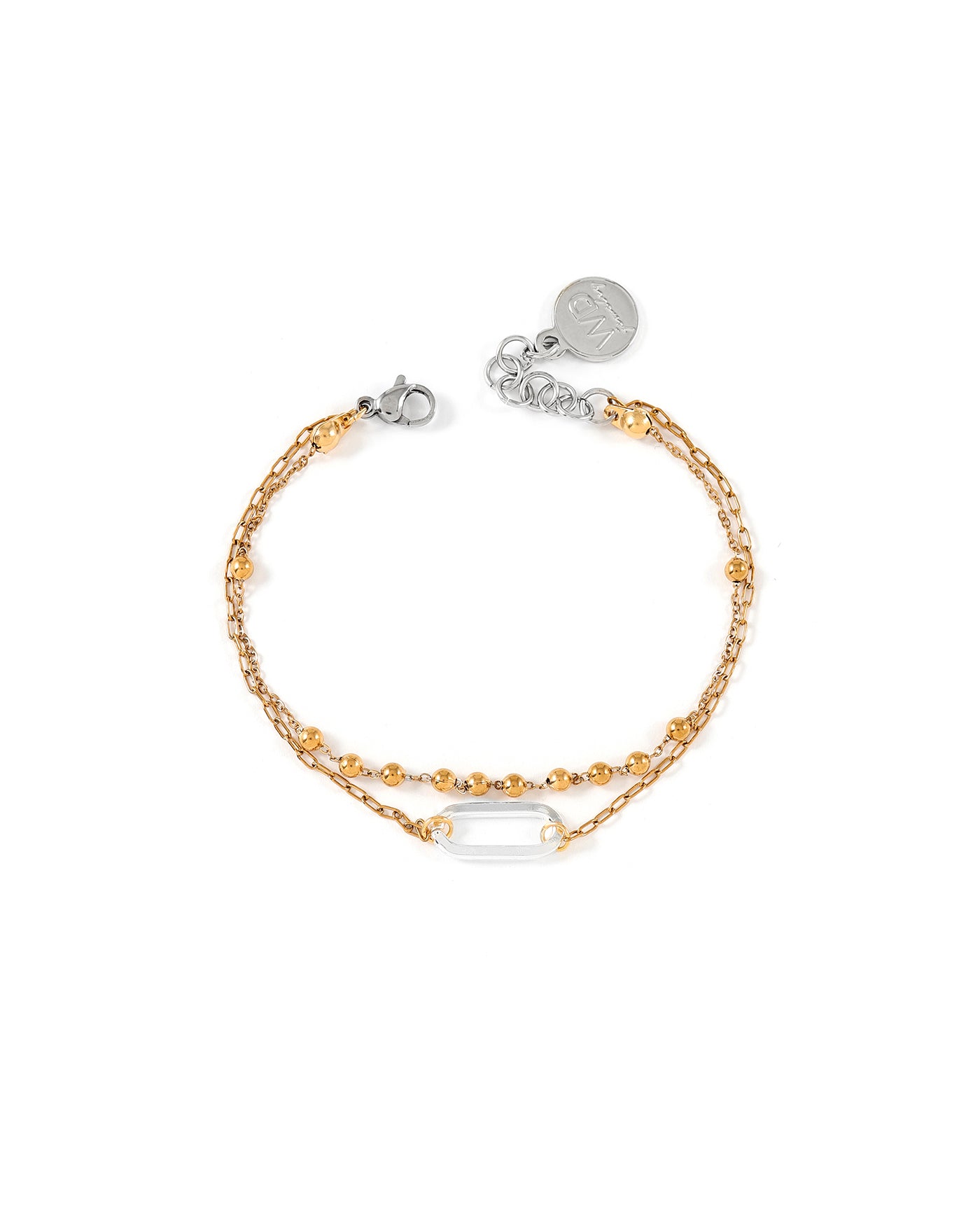 Bini Two-Tone Bracelet