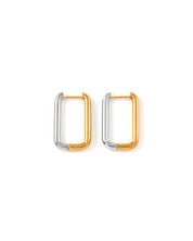 Duet Two-Tone Earrings