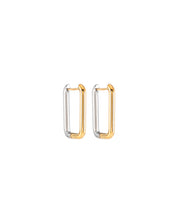 Duet Two-Tone Earrings