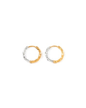 Tandem Two-Tone Earrings
