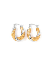 Alliance Two-Tone Earrings