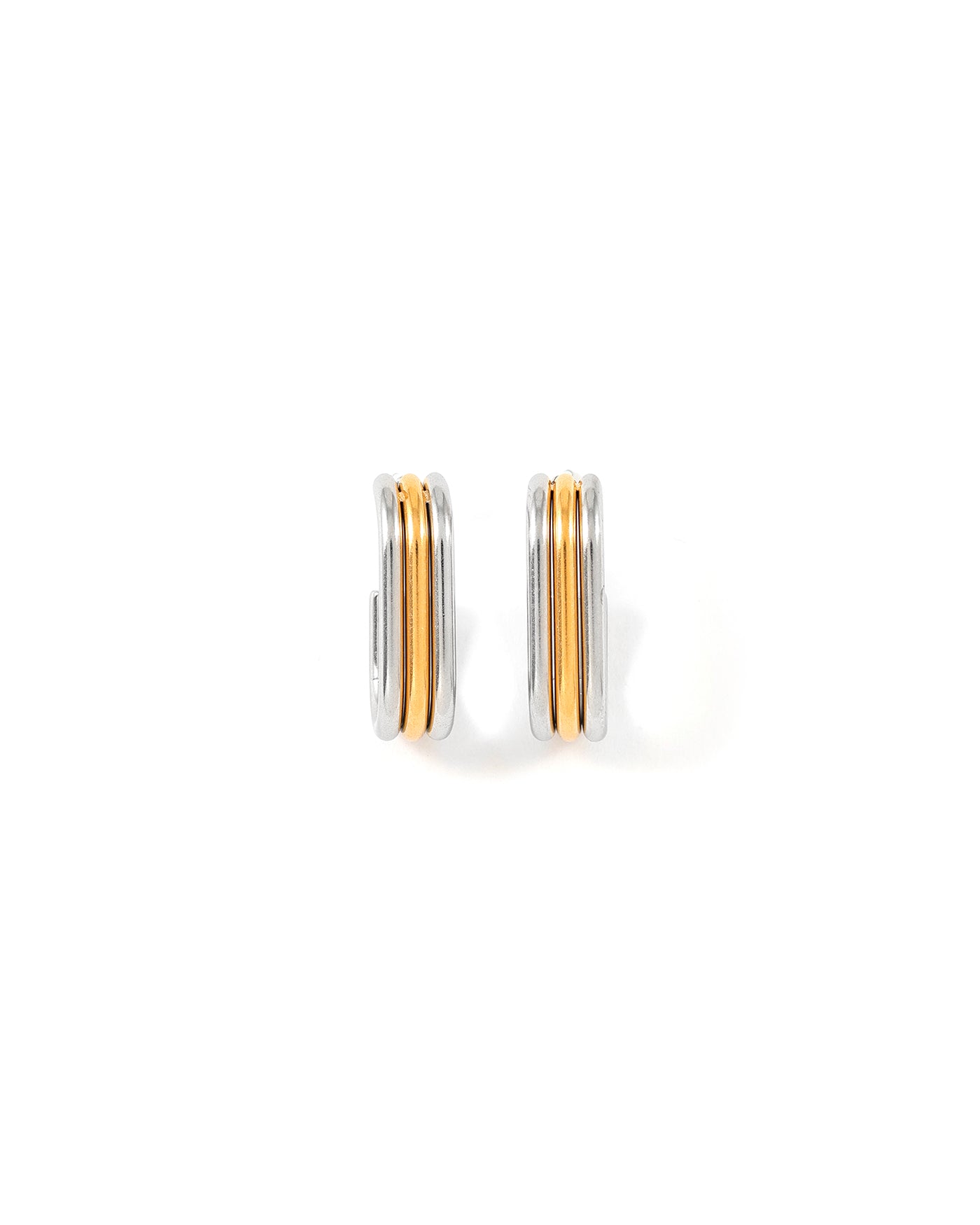 Coppia Two-Tone Earrings