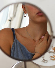 Duet Two-Tone Earrings