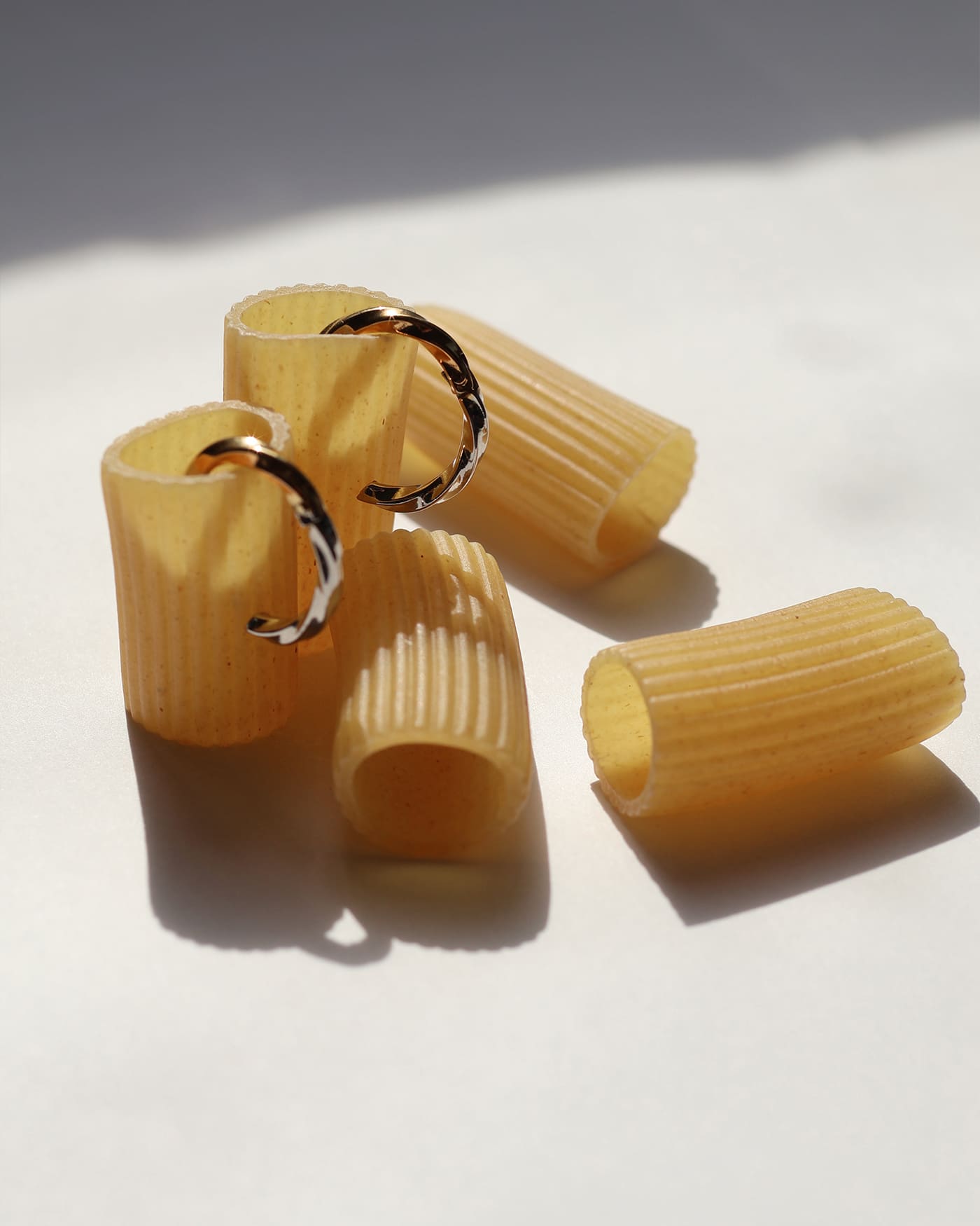 Tandem Two-Tone Earrings