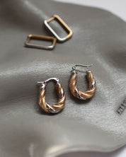 Alliance Two-Tone Earrings