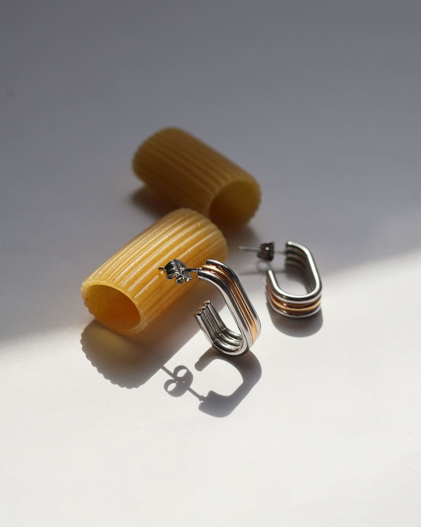 Coppia Two-Tone Earrings