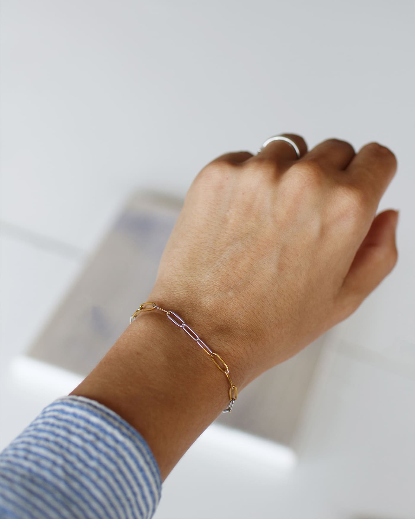 Biaura Two-Tone Bracelet