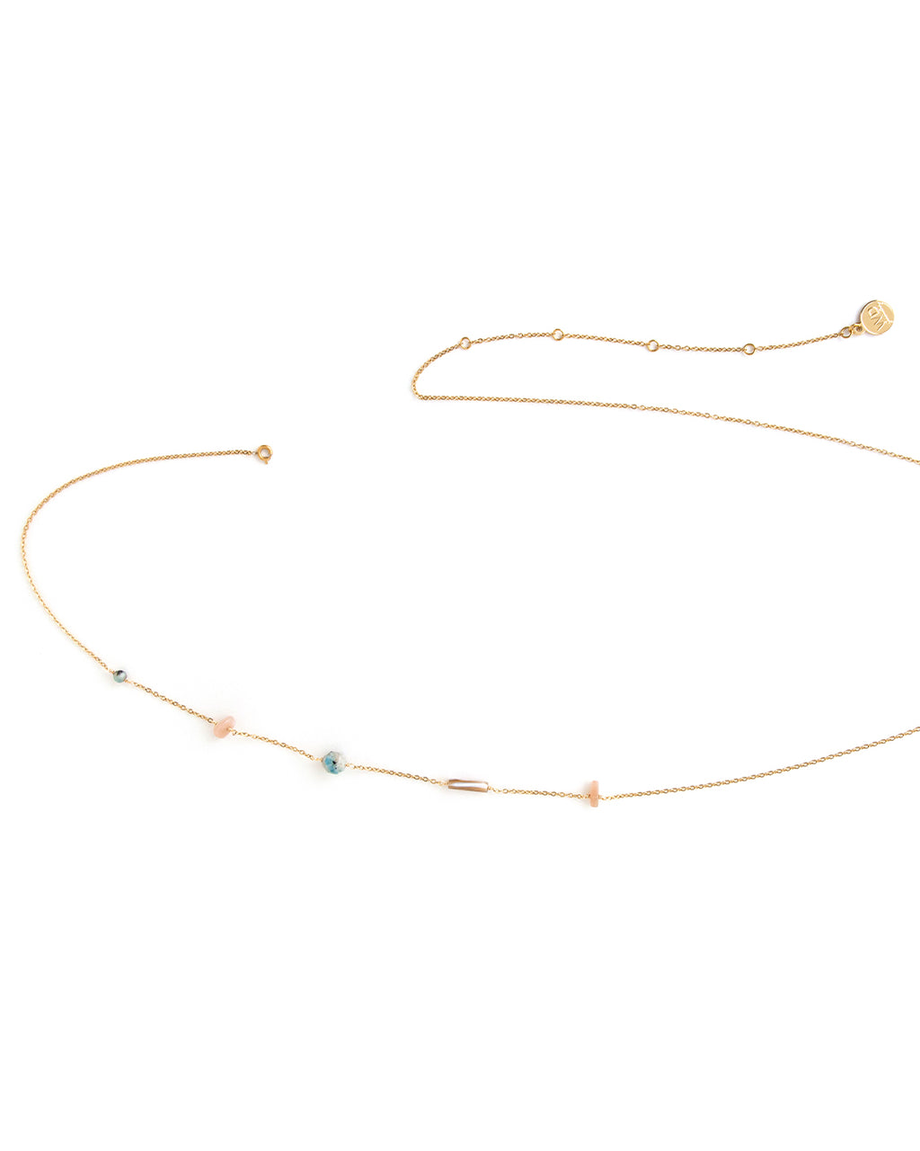 Medusa | Gold Colored Stones Belly Chain