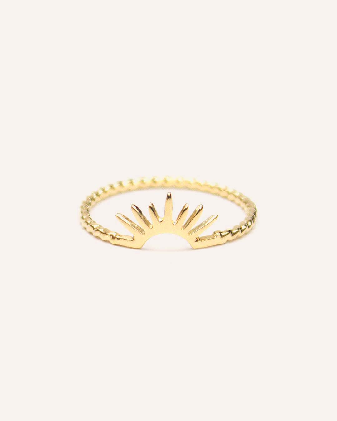 Nazar Solid Gold Ring