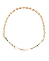 Colgar  | Gold Gemstones Charm Necklace