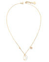 Skara | Gold Starburst Pendant Necklace