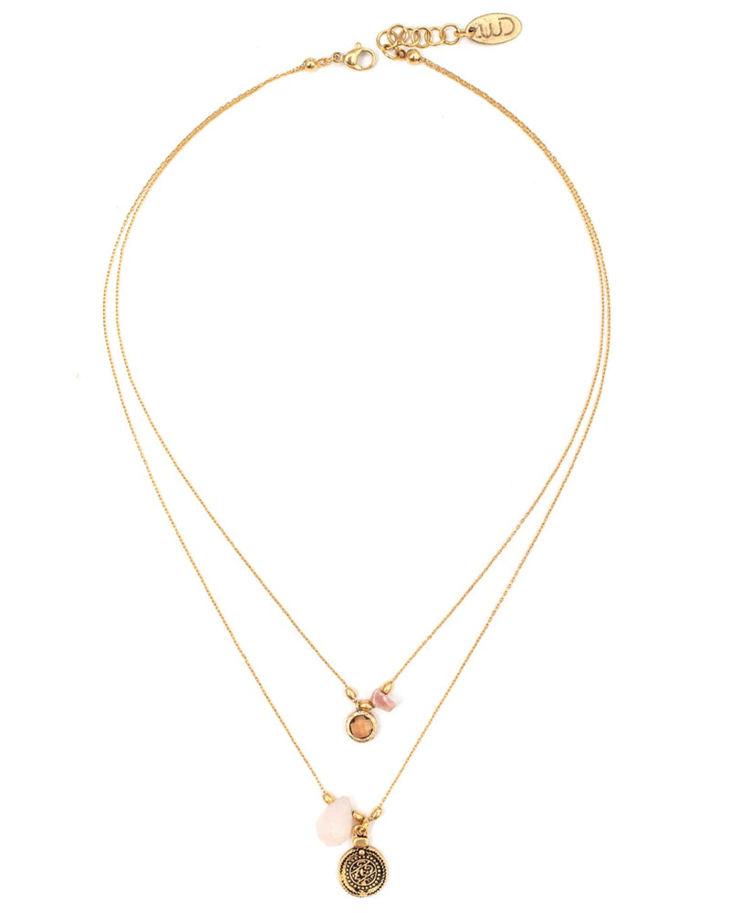 Odile | Gold Layered Delicate Necklace