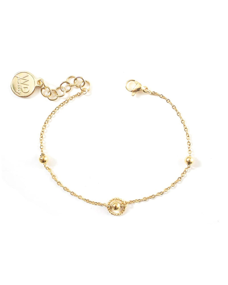 Anillo | Gold Circle Bracelet | wellDunn jewelry