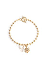 Arnold | Gold Link And Chain Bracelet