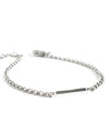 Barrie | Silver Bar Chain Bracelet
