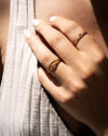 Canyon | Gold Vermeil Oval Sunstone Ring