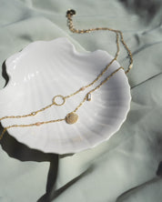 Clam Gold Necklace