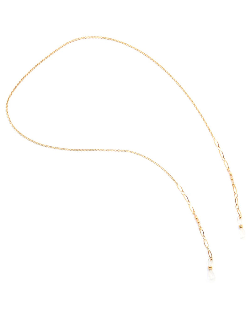 Ernest | Gold Beaded Glasses Chain