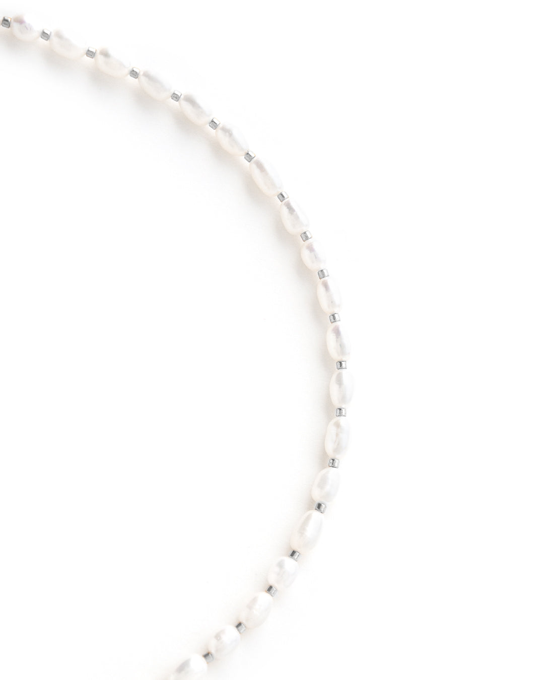 Filet Silver Necklace