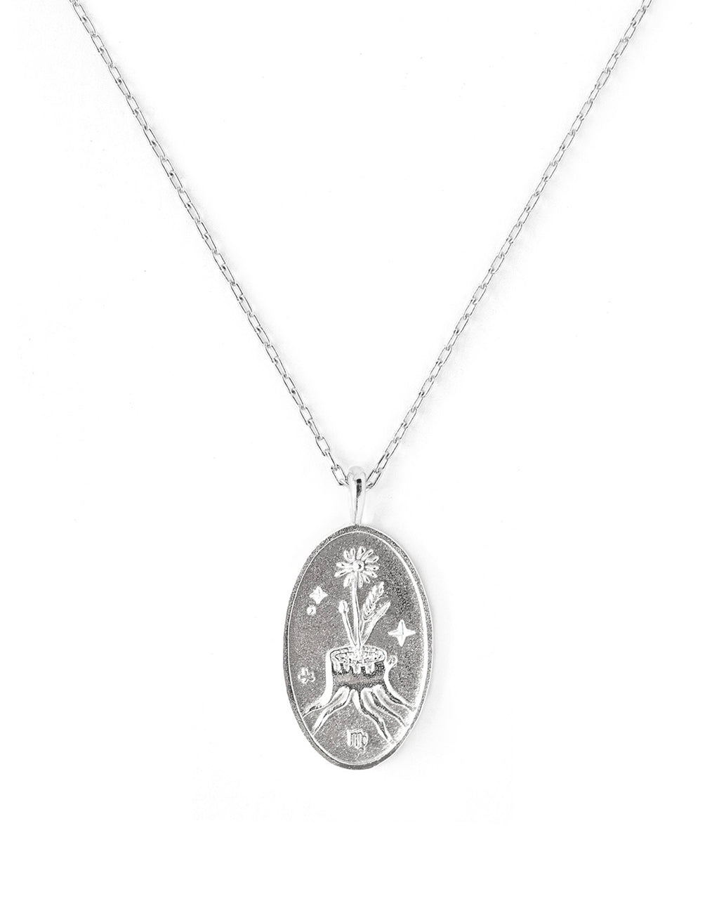 Virgo | Silver Zodiac Necklace