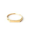 Oro | Gold Vermeil Sun Signet Ring