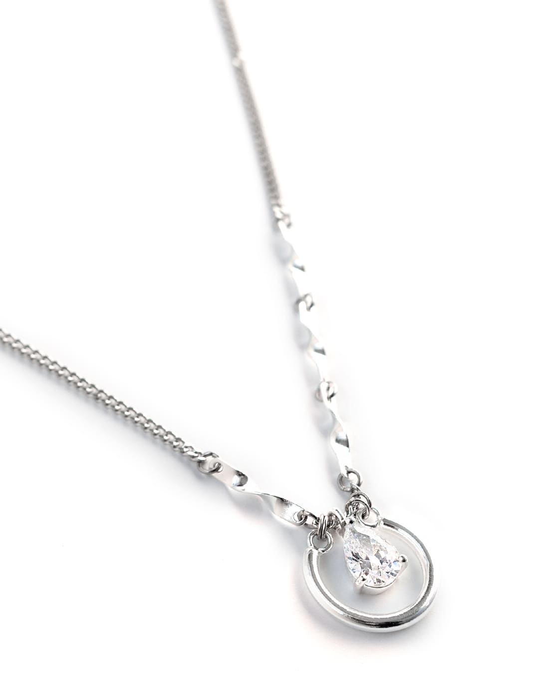 Grigri Silver Necklace