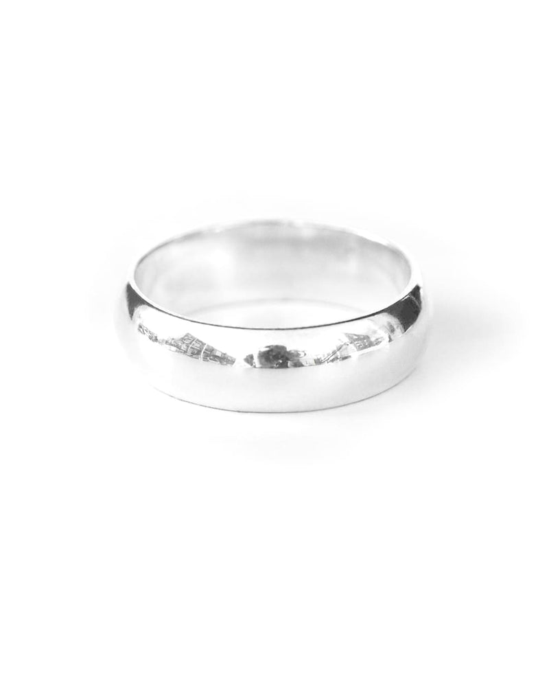 Jordan | Sterling Silver Low-Dome Ring