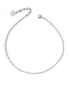 Benedict | Silver Coins & Links Necklace