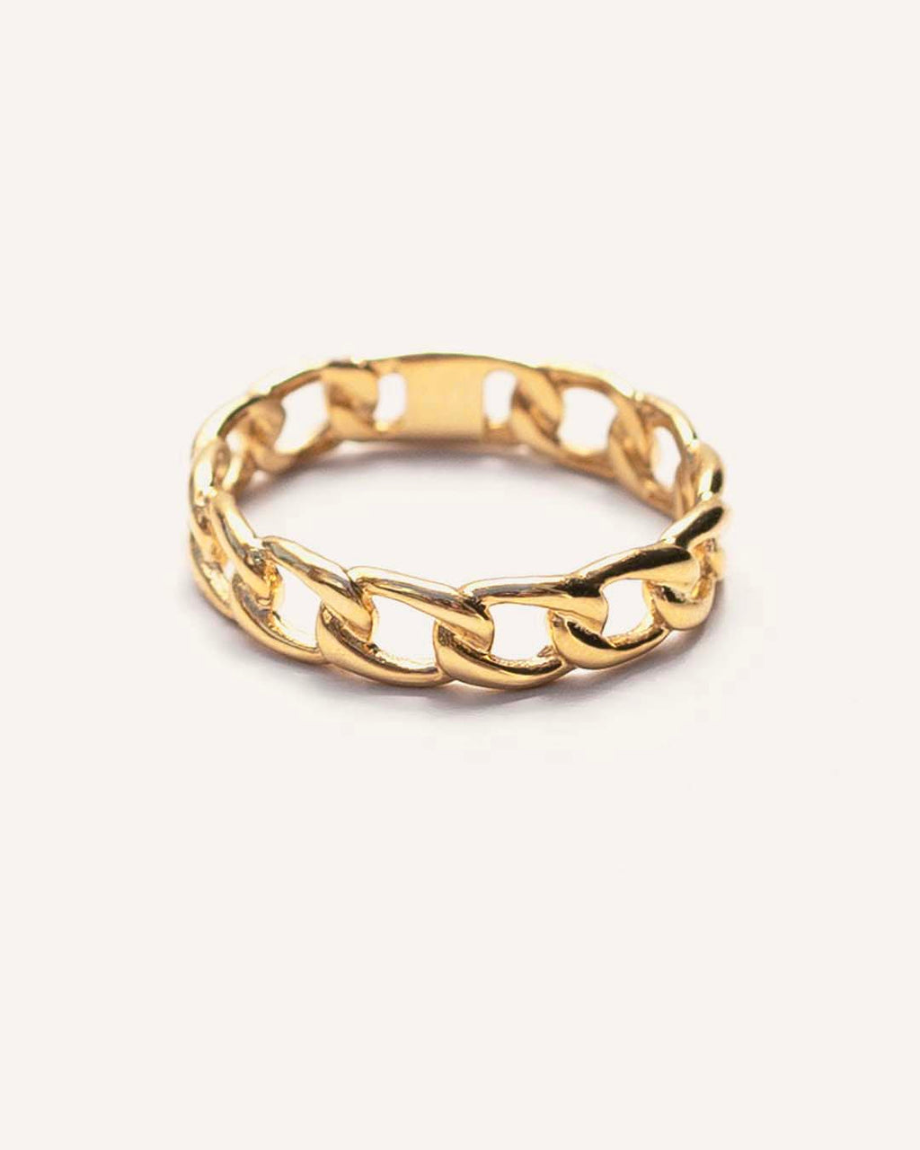 Shane | 10K Solid Gold Link Chain Ring