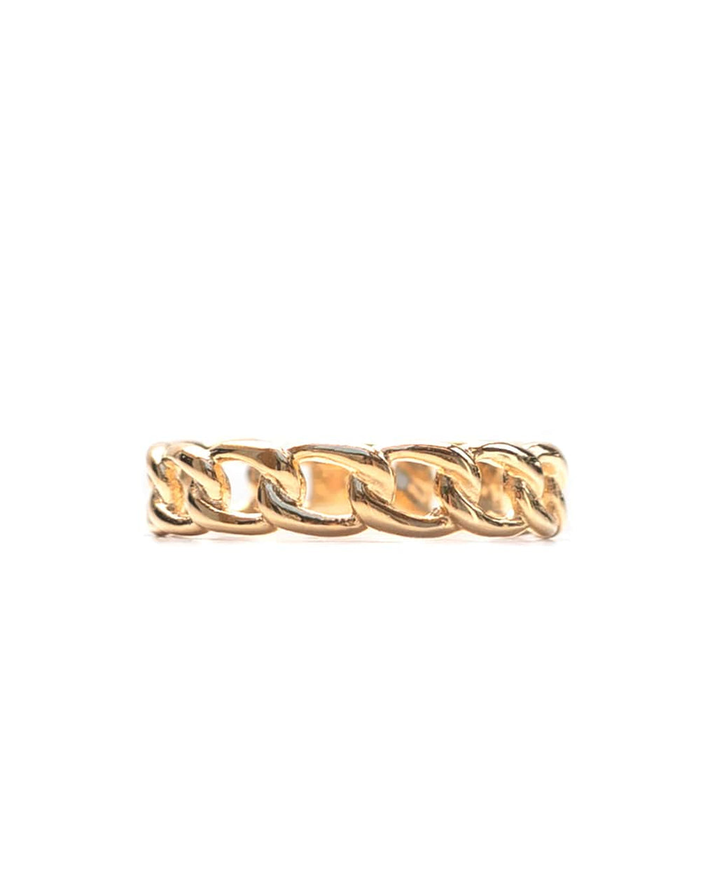 Shane | Gold Vermeil Link Chain Ring