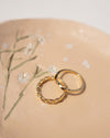 Helix | Gold Vermeil Twisted Square Ring