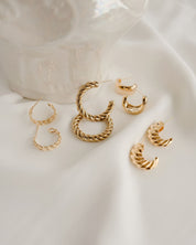 Cubano Gold Earrings