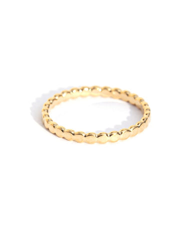 Solar | Gold Vermeil Sun & Labradorite Ring